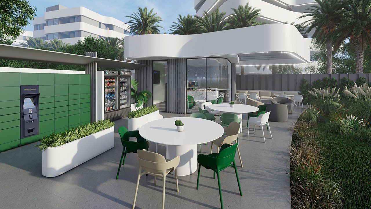 Appartements mit 2 Schlafzimmern, 2 Bädern, Klimaanlage und Einbauküchen mit Elektrogeräten in abgeschlossener Anlage mit Gemeinschaftspool und SPA - 27