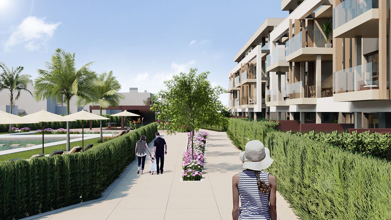 Fantastische Penthouse-Wohnungen mit 3 Schlafzimmern, 2 Bädern, Tiefgaragenstellplatz und Gemeinschaftspool im Santa Rosalía Lake and Life Resort - 3