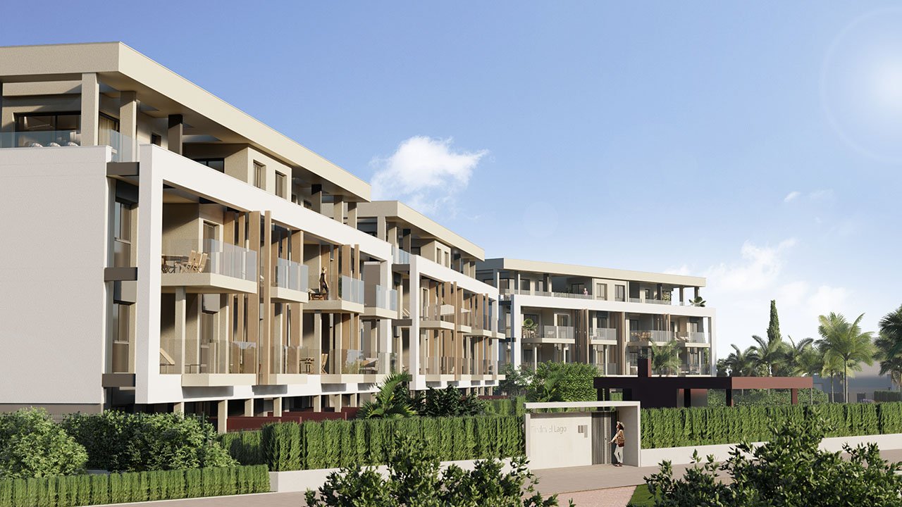 Fantastische Penthouse-Wohnungen mit 3 Schlafzimmern, 2 Bädern, Tiefgaragenstellplatz und Gemeinschaftspool im Santa Rosalía Lake and Life Resort - 2