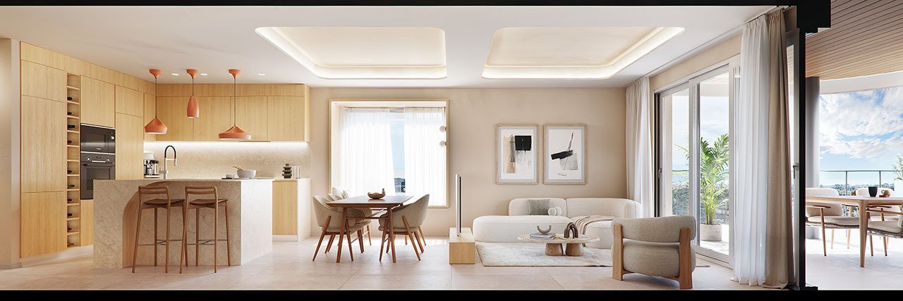 Appartements mit 3 Schlafzimmern, 2 Bädern, Tiefgaragenstellplatz und Gemeinschaftspool - 7