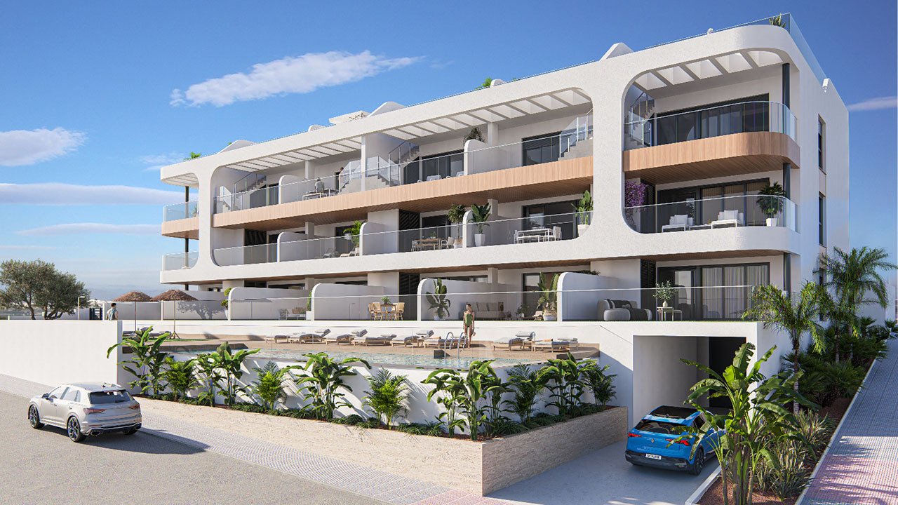 Appartements mit 3 Schlafzimmern, 2 Bädern, Tiefgaragenstellplatz und Gemeinschaftspool - 3
