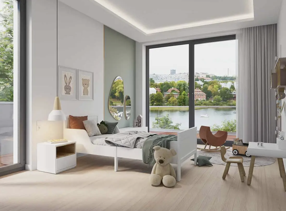 Exklusive 3-Zimmer-Wohnung am Wasser in Berlin - 2