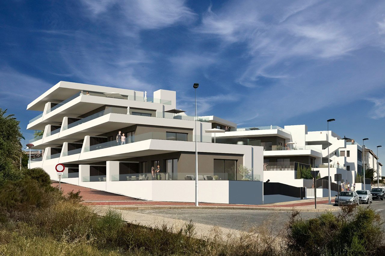 Appartements mit 2 Schlafzimmern, 2 Bädern, Möblierung, Meerblick, Tiefgaragenstellplatz und Gemeinschaftspool - 3