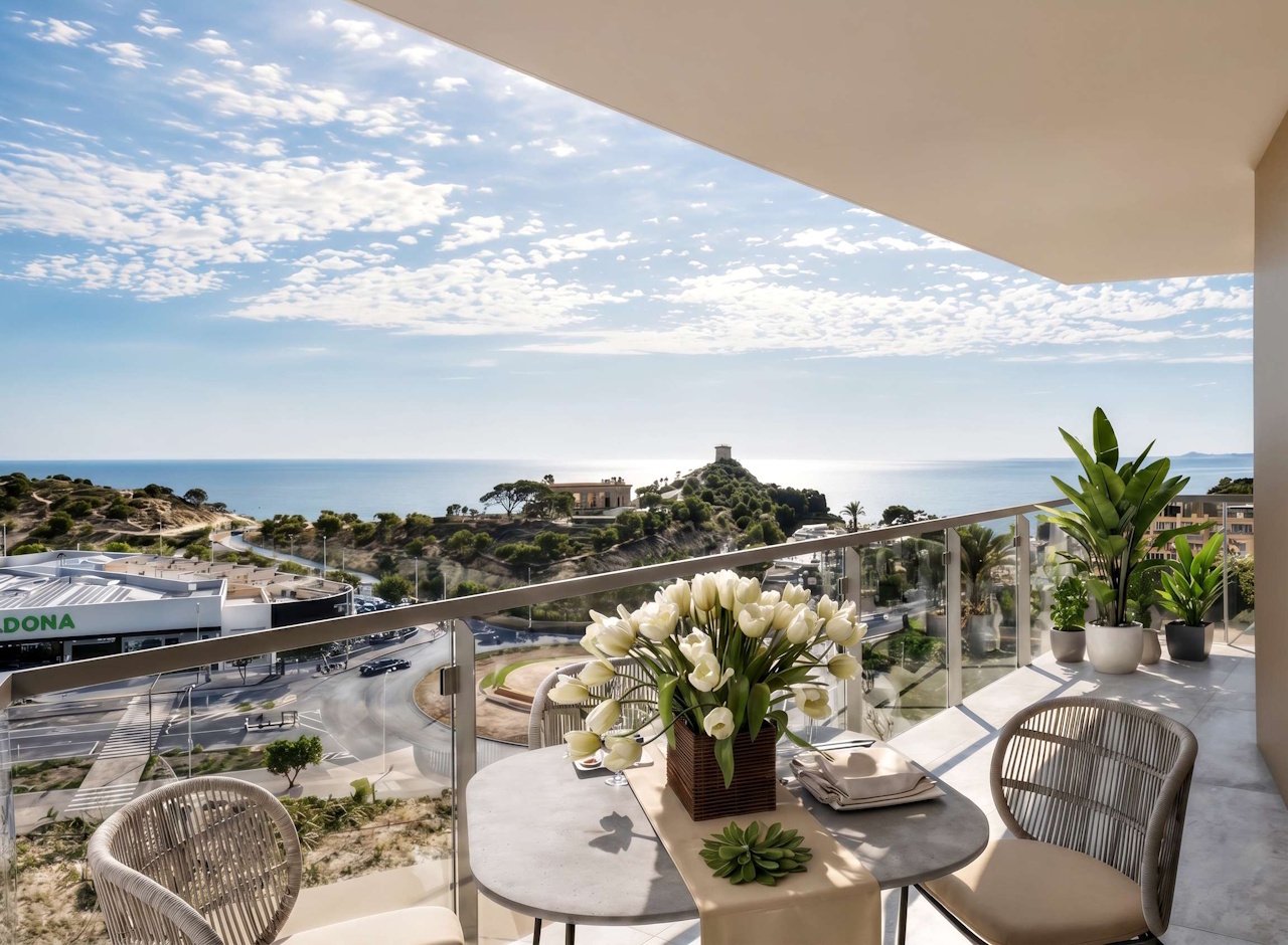 Penthouse-Wohnungen mit 2 Schlafzimmern, Klimaanlage, Fußbodenheizung in Bädern, Tiefgaragenstellplatz und Gemeinschaftspool nur 650 m vom Strand - 20