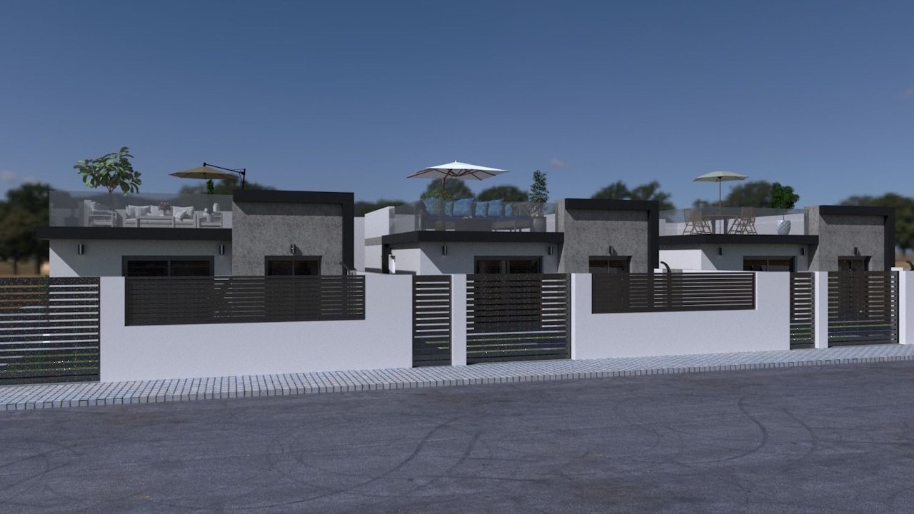 Moderne Villen mit 3 Schlafzimmern, 2 Bädern, Dachterrasse und Privatpool - 2