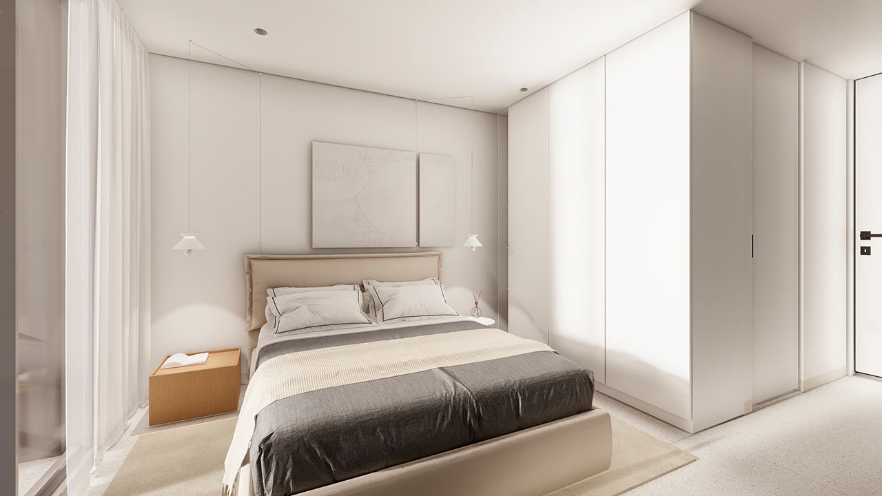 Penthouse-Wohnungen mit 2 Schlafzimmern, 2 Bädern, Klimaanlage und Einbauküchen mit Elektrogeräten in abgeschlossener Anlage mit Gemeinschaftspool - 20