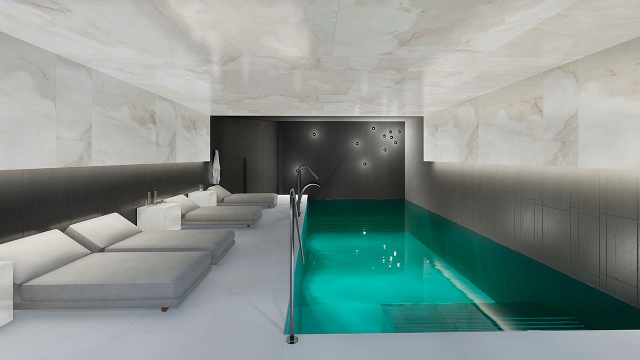 Penthouse-Wohnungen mit 2 Schlafzimmern, 2 Bädern, Klimaanlage und Einbauküchen mit Elektrogeräten in abgeschlossener Anlage mit Gemeinschaftspool - 21
