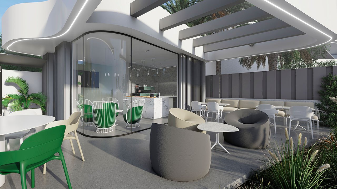Penthouse-Wohnungen mit 2 Schlafzimmern, 2 Bädern, Klimaanlage und Einbauküchen mit Elektrogeräten in abgeschlossener Anlage mit Gemeinschaftspool - 28