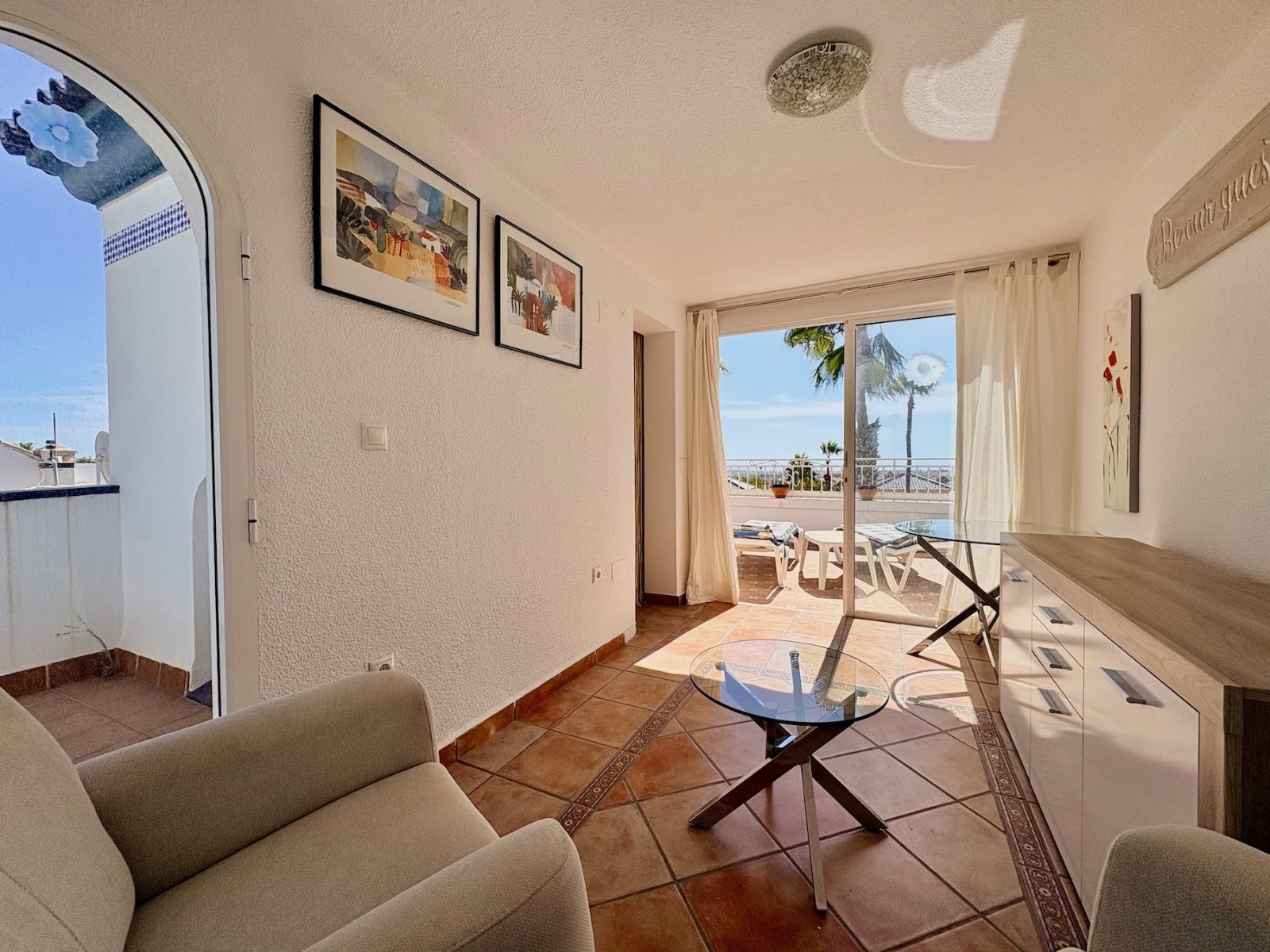 Duplex-Reihenhaus mit Solarium und Meerblick, Garten und Gemeinschaftspool in Conjunto Rioja - 17