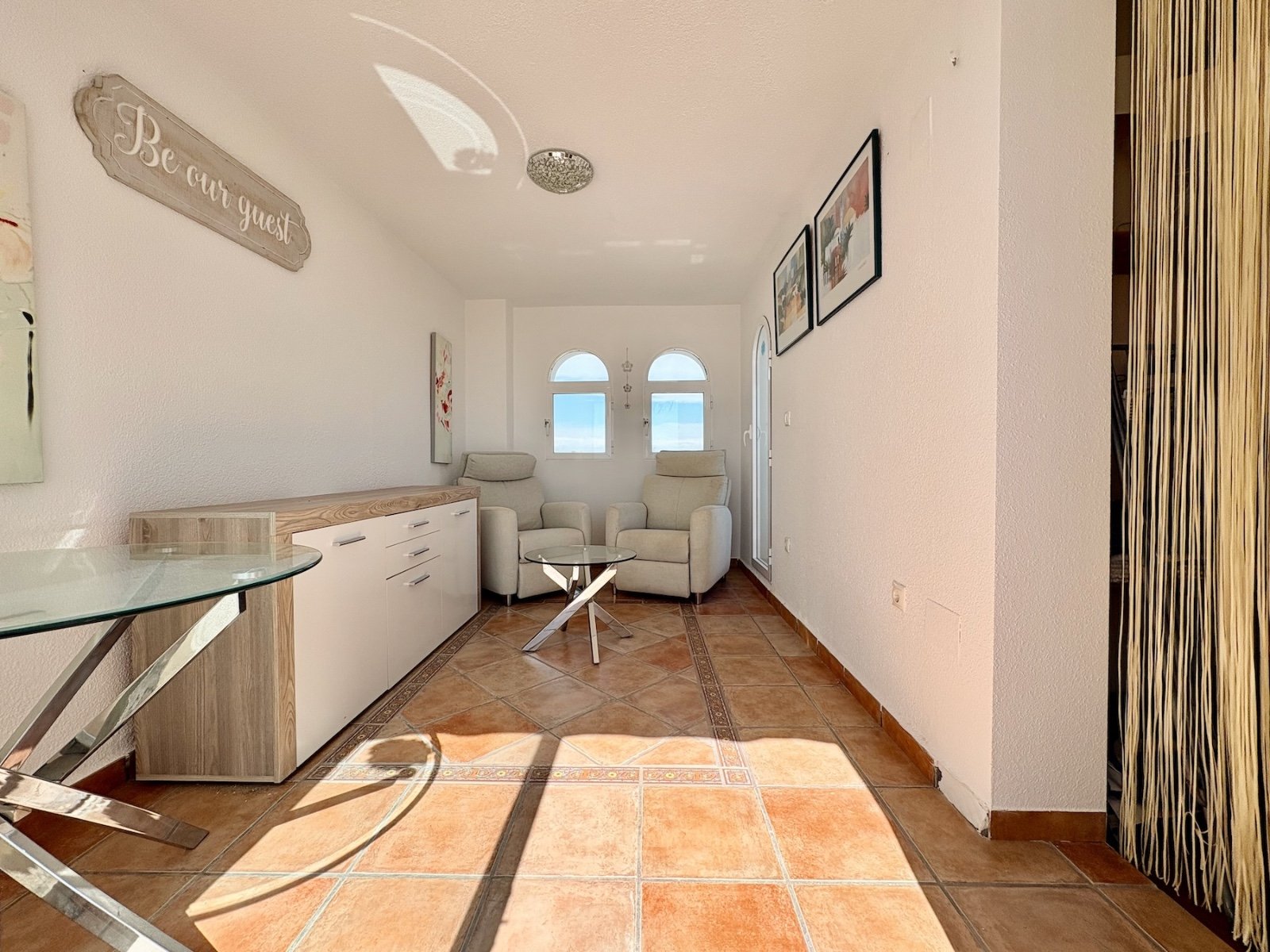 Duplex-Reihenhaus mit Solarium und Meerblick, Garten und Gemeinschaftspool in Conjunto Rioja - 16