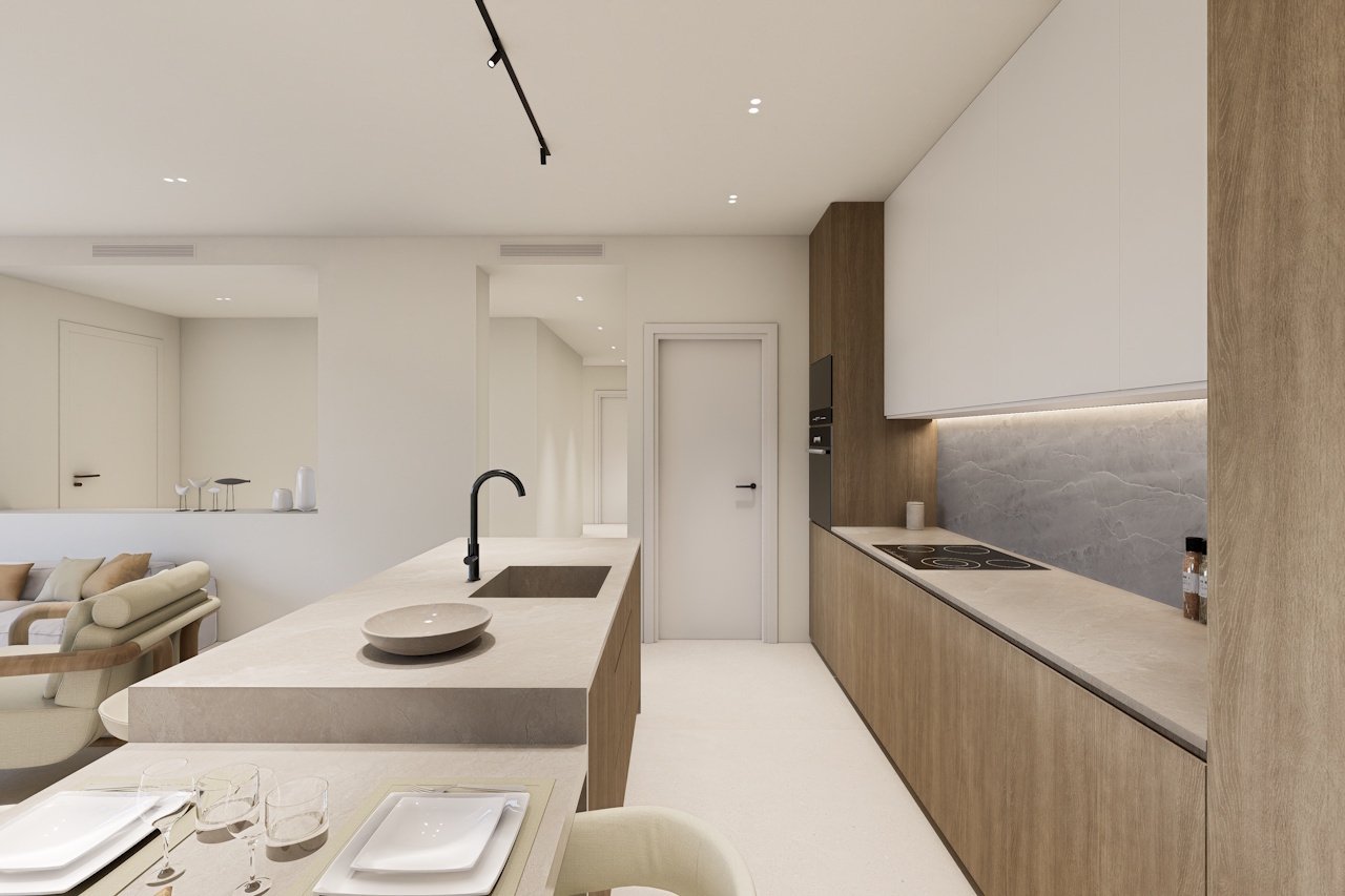 Villen mit 3 Schlafzimmern, 3 Bädern, Dachterrasse, Tiefgaragenstellplatz und Gemeinschaftspool neben Serena Golf - 7