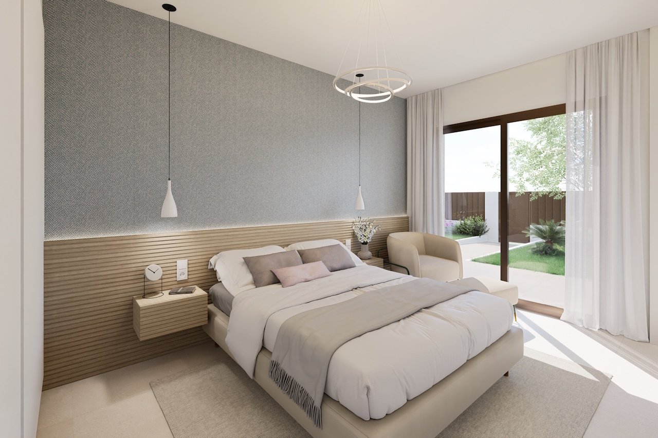 Villen mit 3 Schlafzimmern, 3 Bädern, Dachterrasse, Tiefgaragenstellplatz und Gemeinschaftspool neben Serena Golf - 8