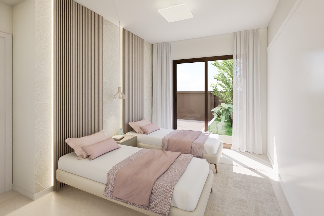 Villen mit 3 Schlafzimmern, 3 Bädern, Dachterrasse, Tiefgaragenstellplatz und Gemeinschaftspool neben Serena Golf - 13