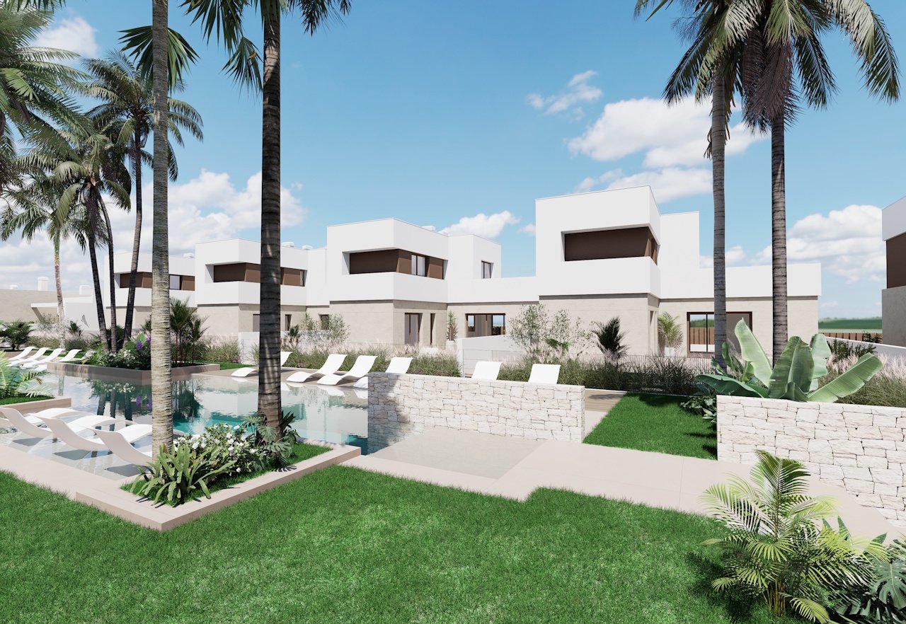 Villen mit 3 Schlafzimmern, 3 Bädern, Dachterrasse, Tiefgaragenstellplatz und Gemeinschaftspool neben Serena Golf - 20