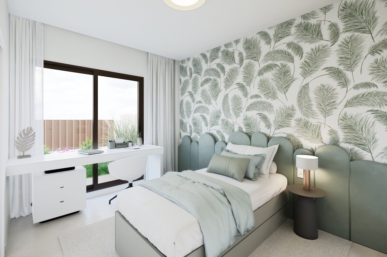 Villen mit 3 Schlafzimmern, 3 Bädern, Dachterrasse, Tiefgaragenstellplatz und Gemeinschaftspool neben Serena Golf - 10