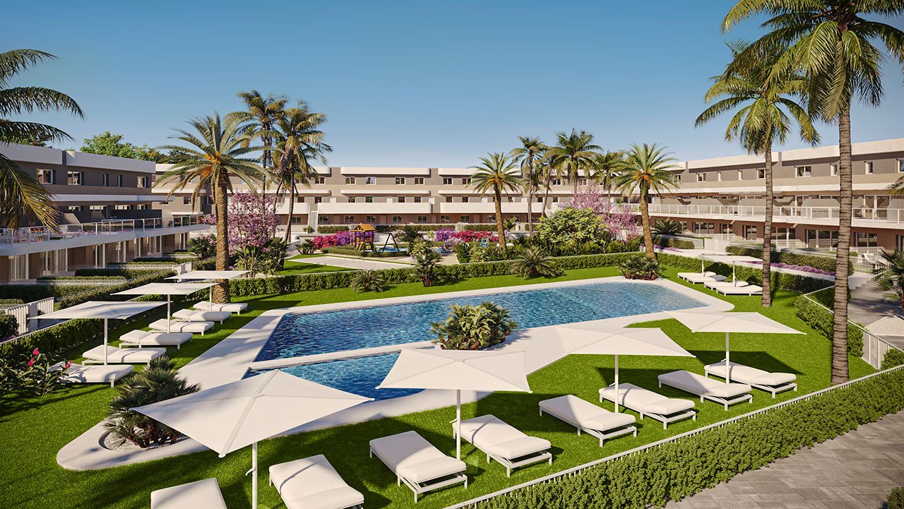Wunderschöne Appartements mit 2 Schlafzimmern, 2 Bädern und Gemeinschaftspool am Alenda-Golfplatz - 3
