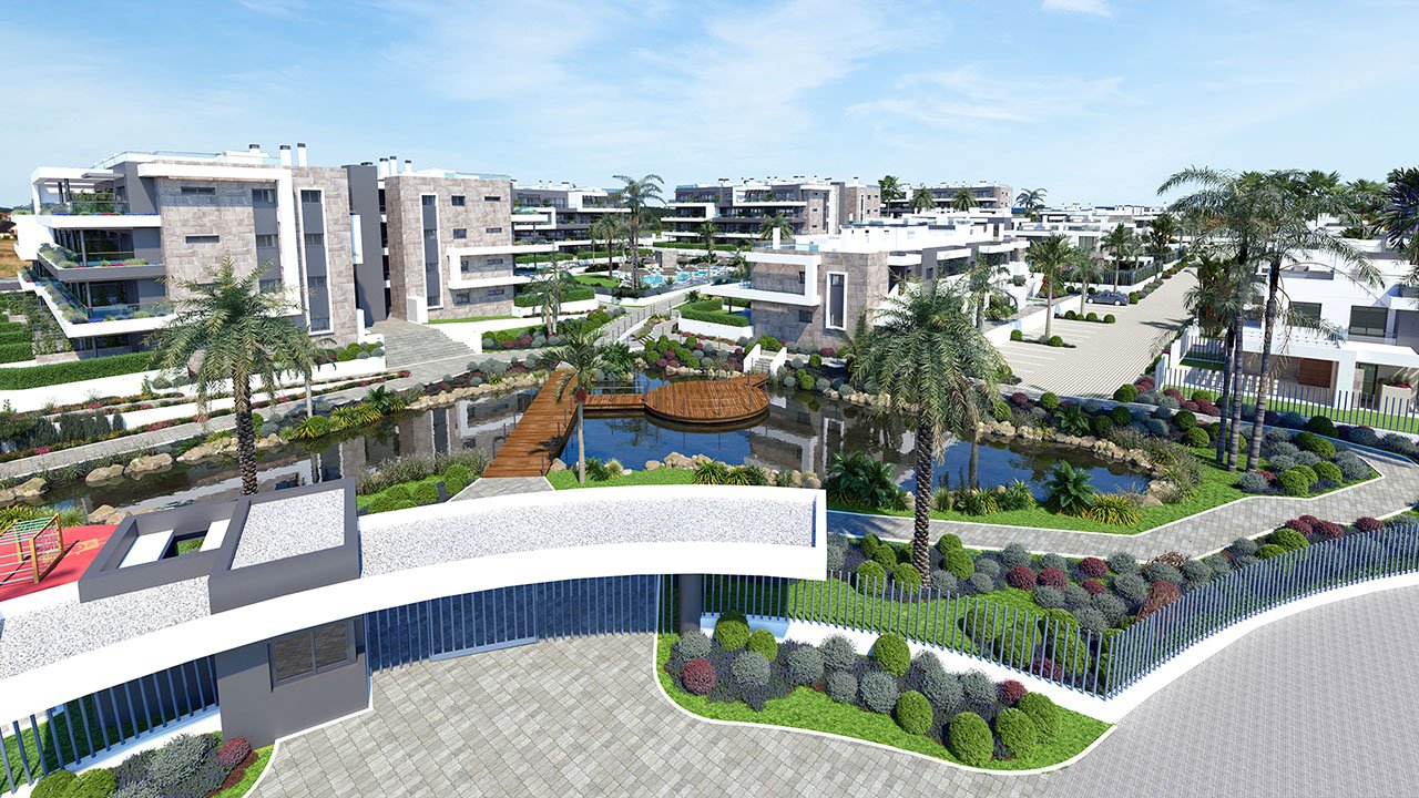 Penthouse-Wohnungen mit 2 Schlafzimmern, 1 - 2 Bädern, Dachterrasse, Kfz-Stellplatz, Gemeinschaftspools und beheizten Whirlpools - 5