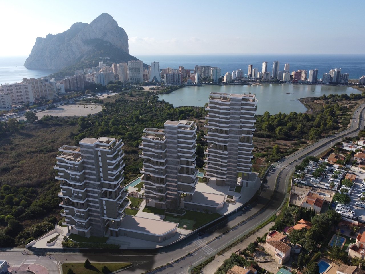 Luxus-Wohnungen mit 3 Schlafzimmern, 2 Bädern und Meerblick in exklusiver Anlage mit Außenpools und Wellness-Bereich nur 900 m vom Strand - 5