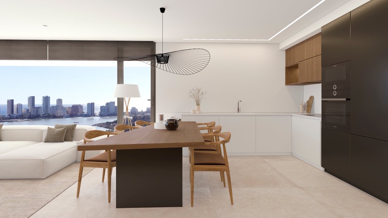 Luxus-Wohnungen mit 3 Schlafzimmern, 2 Bädern und Meerblick in exklusiver Anlage mit Außenpools und Wellness-Bereich nur 900 m vom Strand - 12