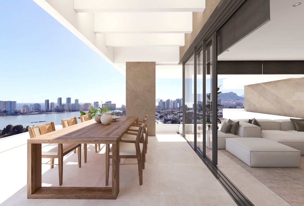 Luxus-Wohnungen mit 3 Schlafzimmern, 2 Bädern und Meerblick in exklusiver Anlage mit Außenpools und Wellness-Bereich nur 900 m vom Strand - 14
