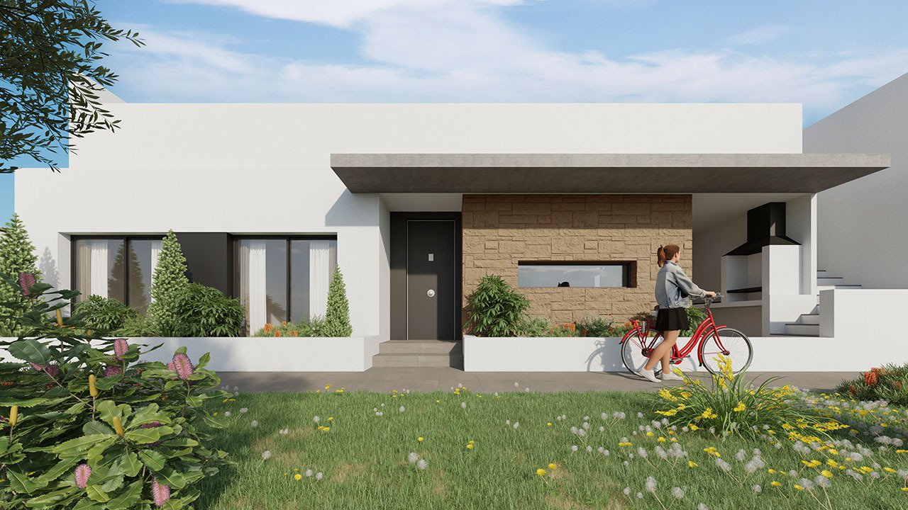 Wunderschöne Villen mit 3 Schlafzimmern, 2 Bädern, Dachterrasse, Garage und Privatpool - 2