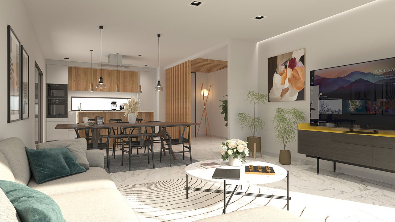 Wunderschöne Villen mit 3 Schlafzimmern, 2 Bädern, Dachterrasse, Garage und Privatpool - 3