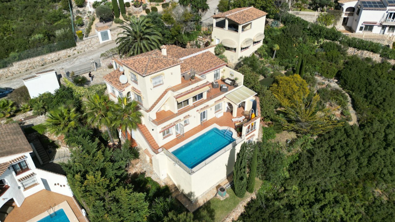Einzigartige Villa mit grandiosem Weitblick auf das Meer und die Berge in Monte Pego - 1