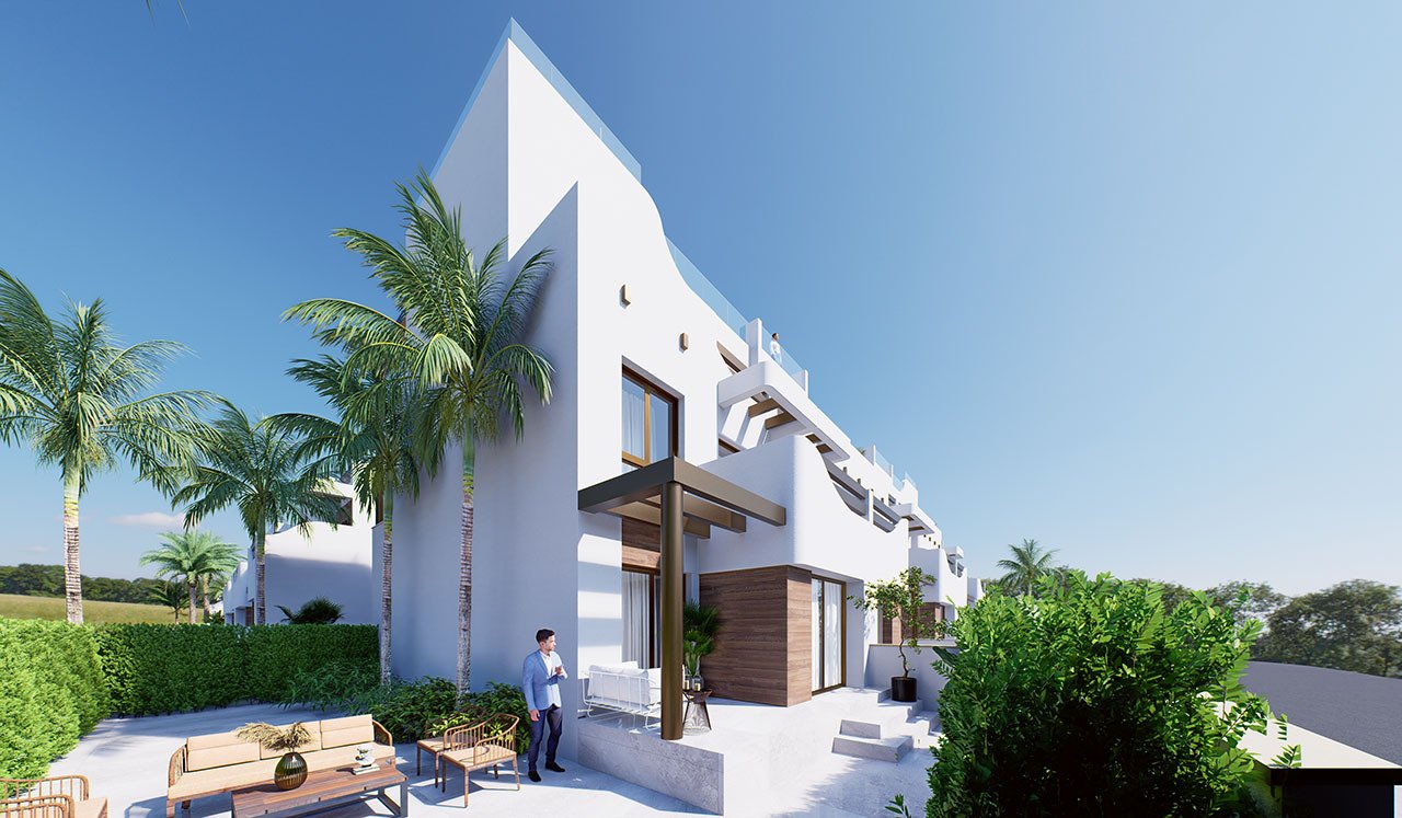 Obergeschoss-Wohnungen mit 2 Schlafzimmern, 2 Bädern, Dachterrasse, Tiefgaragenstellplatz und Gemeinschaftspool nur 200 m vom Strand - 9