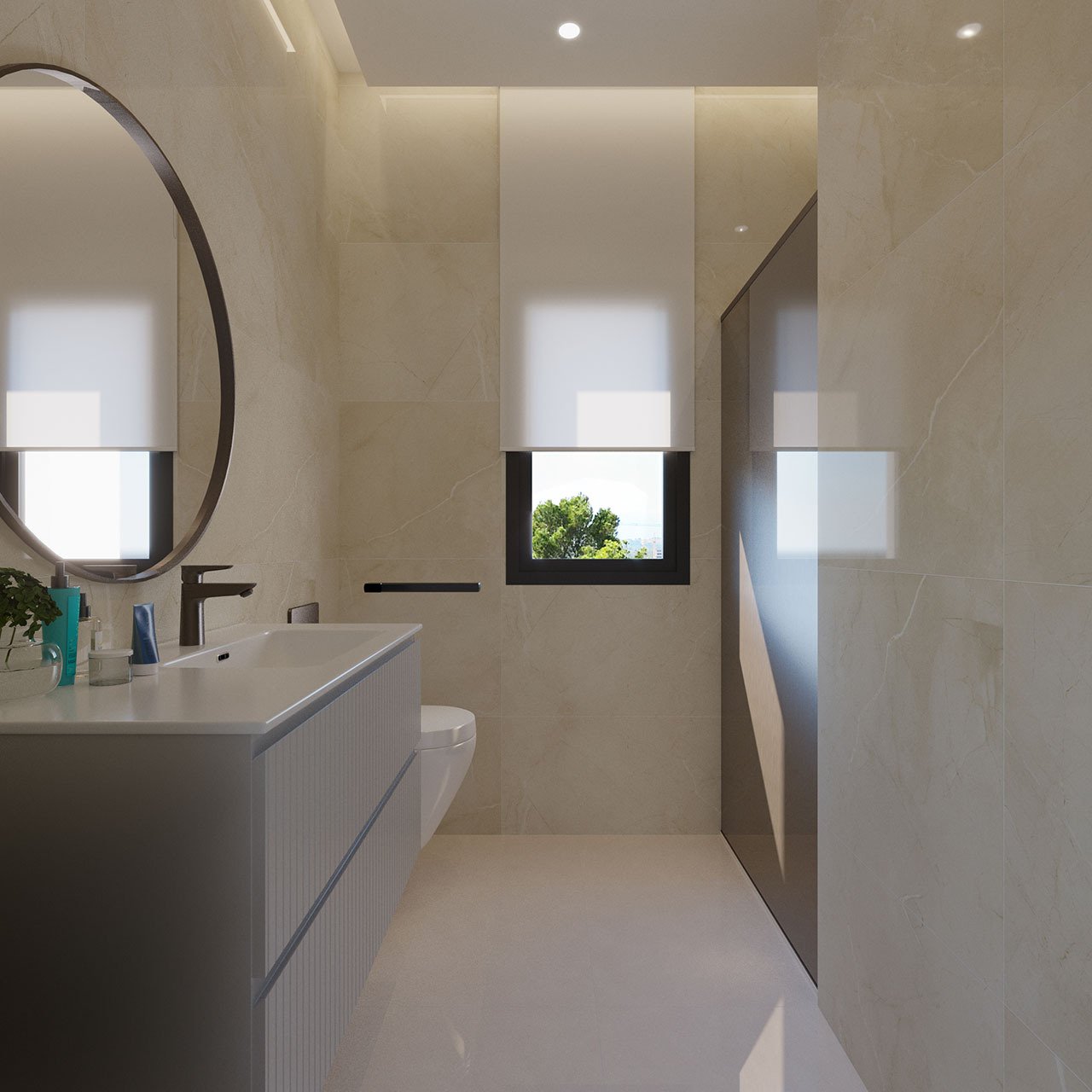 Exklusive Villen mit 3 Schlafzimmern, 3 Bädern, Privatpool, Keller/Garage und Meerblick - 12